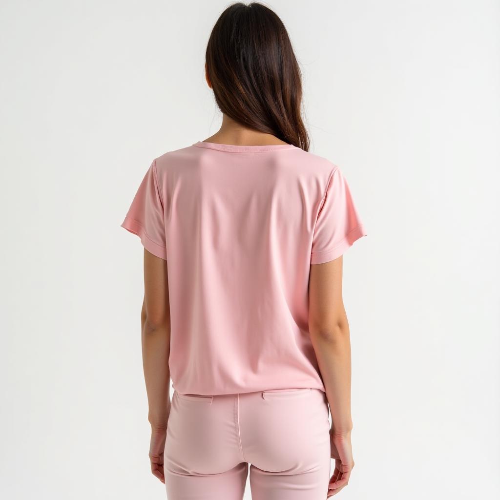 Elegant Pink Casual Top