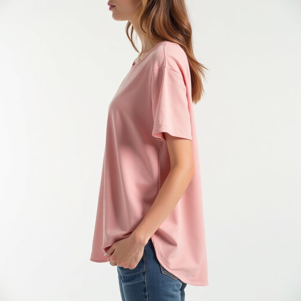 Elegant Pink Casual Top