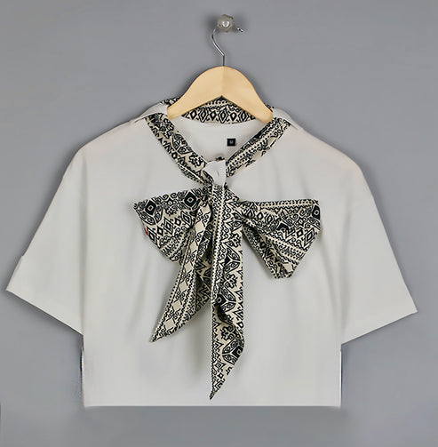 Classy knot Neck Tie: Fog Grey