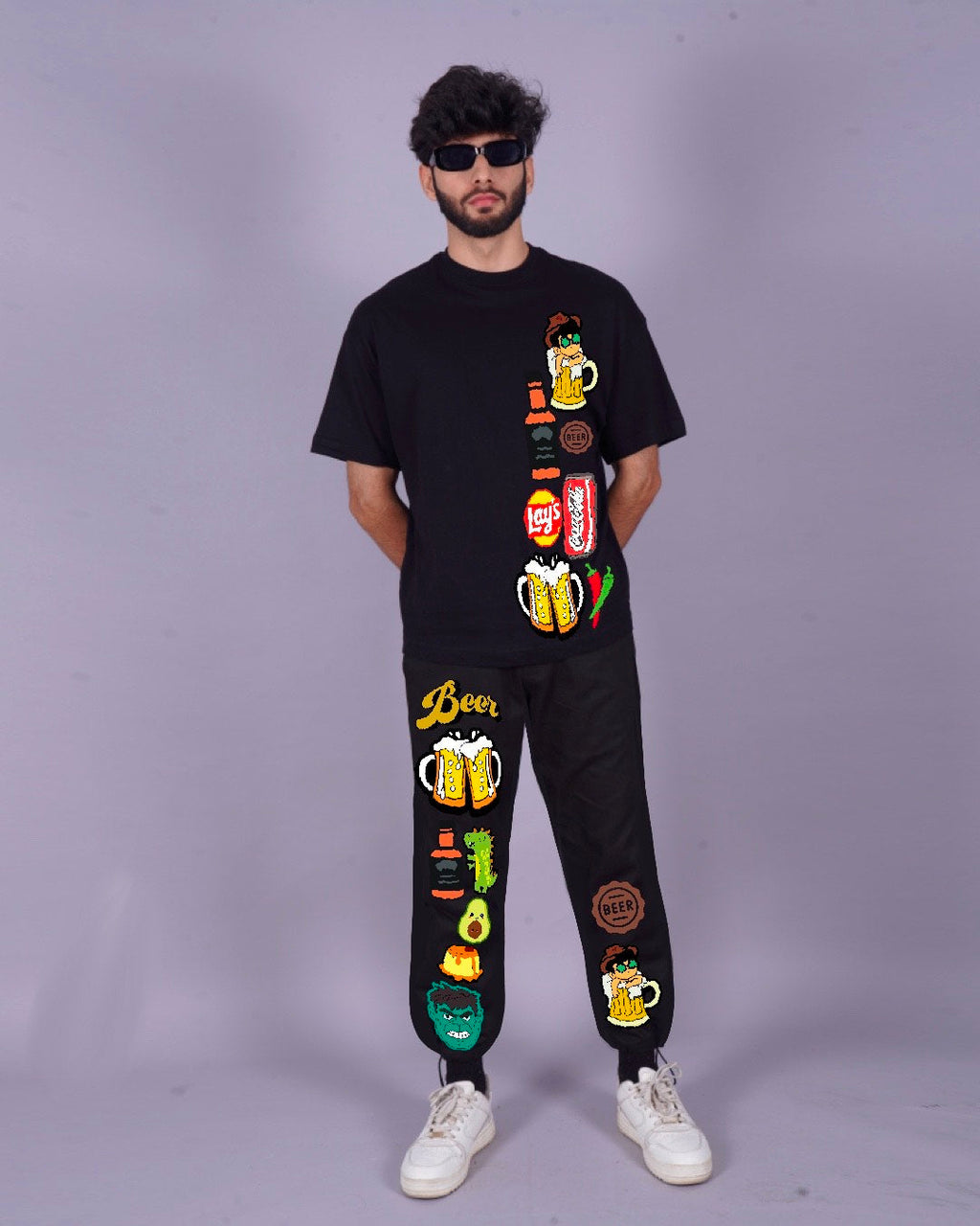 Funky vibe Men's Co-ord in Oversized style