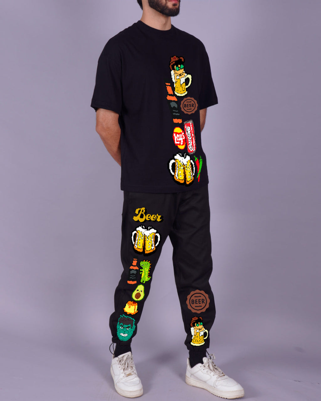 Funky vibe Men's Co-ord in Oversized style