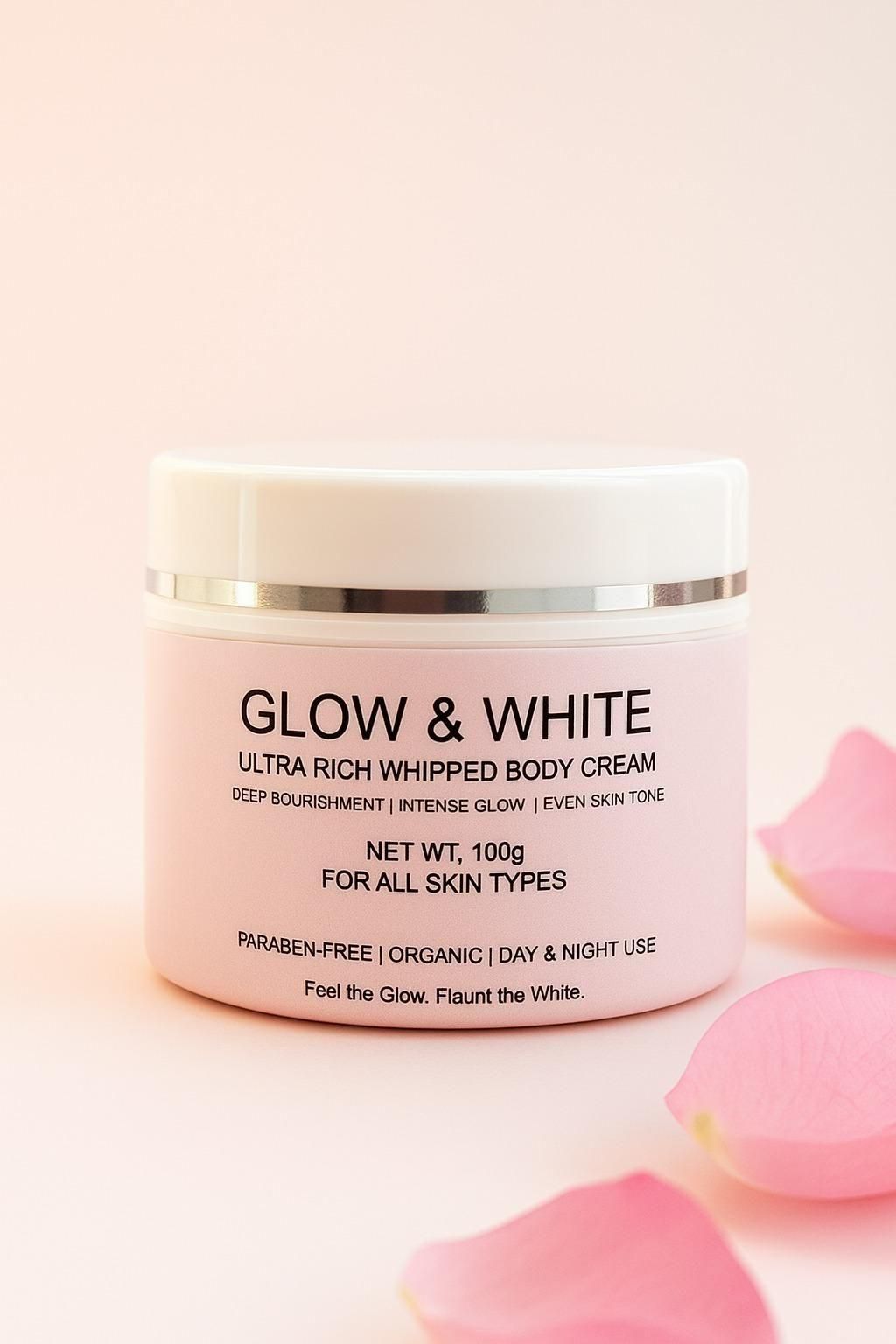 Glow & White Body Cream 100gm Each (Pack of 2)