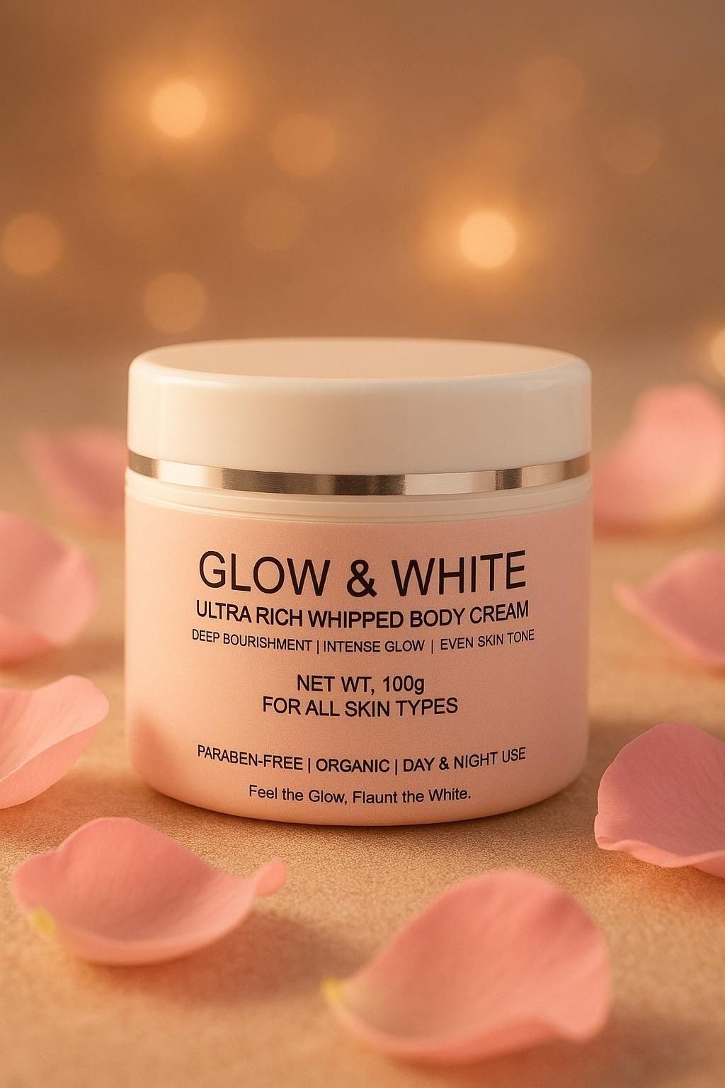 Glow & White Body Cream 100gm Each (Pack of 2)