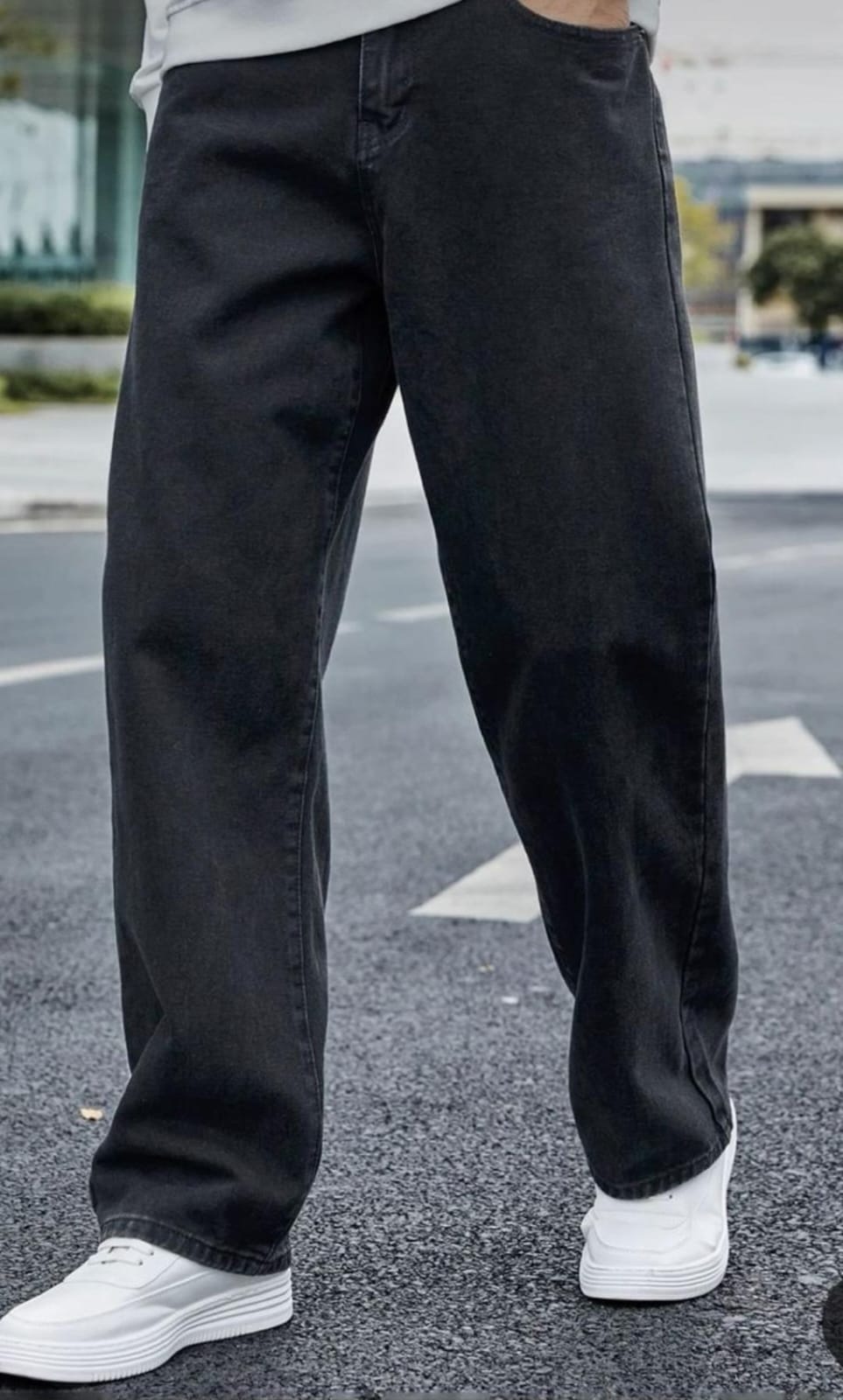 Men’s Blue Straight Fit Denim Jeans | Comfortable Daily Wear